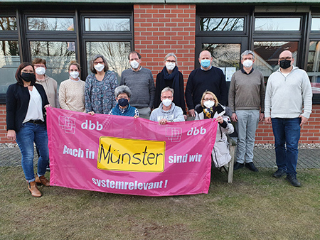 Aktion SuE 2022: Wir sind systemrelevant - Münster Aktion SuE 2022: Wir sind systemrelevant - Münster